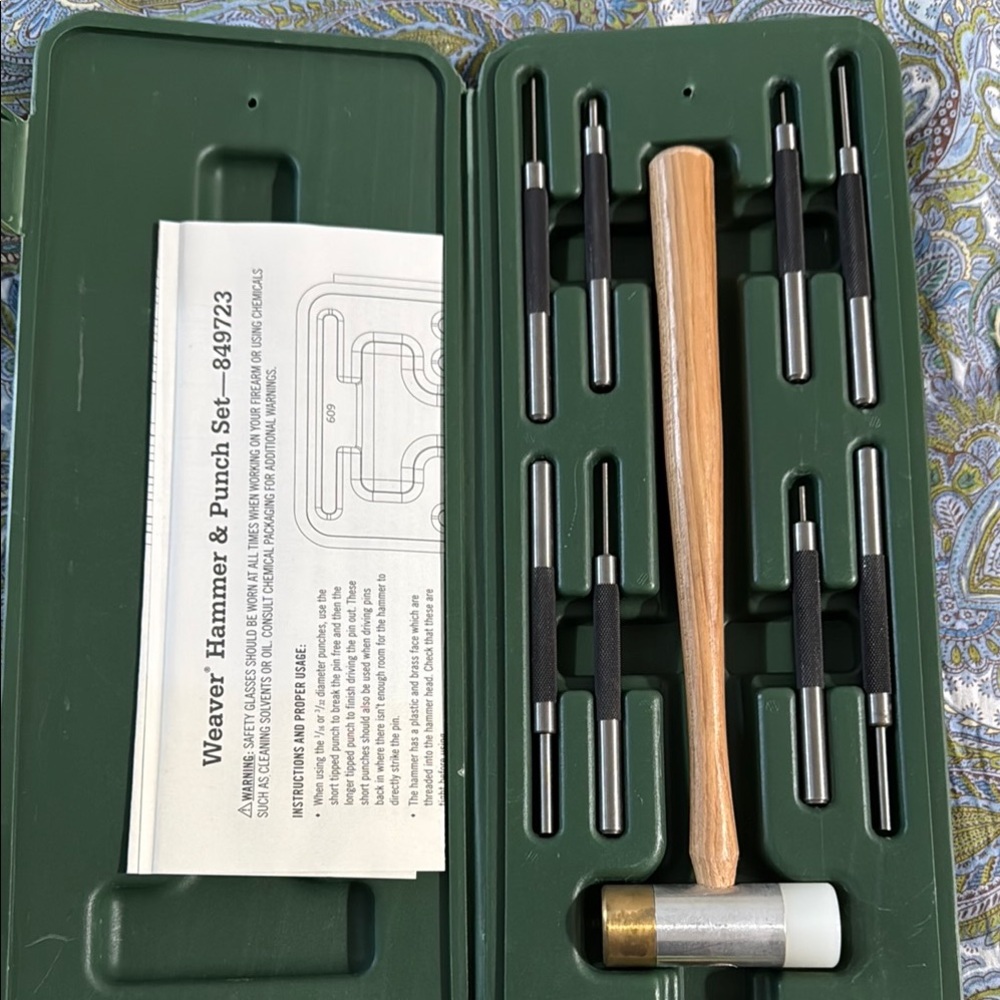 Weaver Hammer & Punch Set